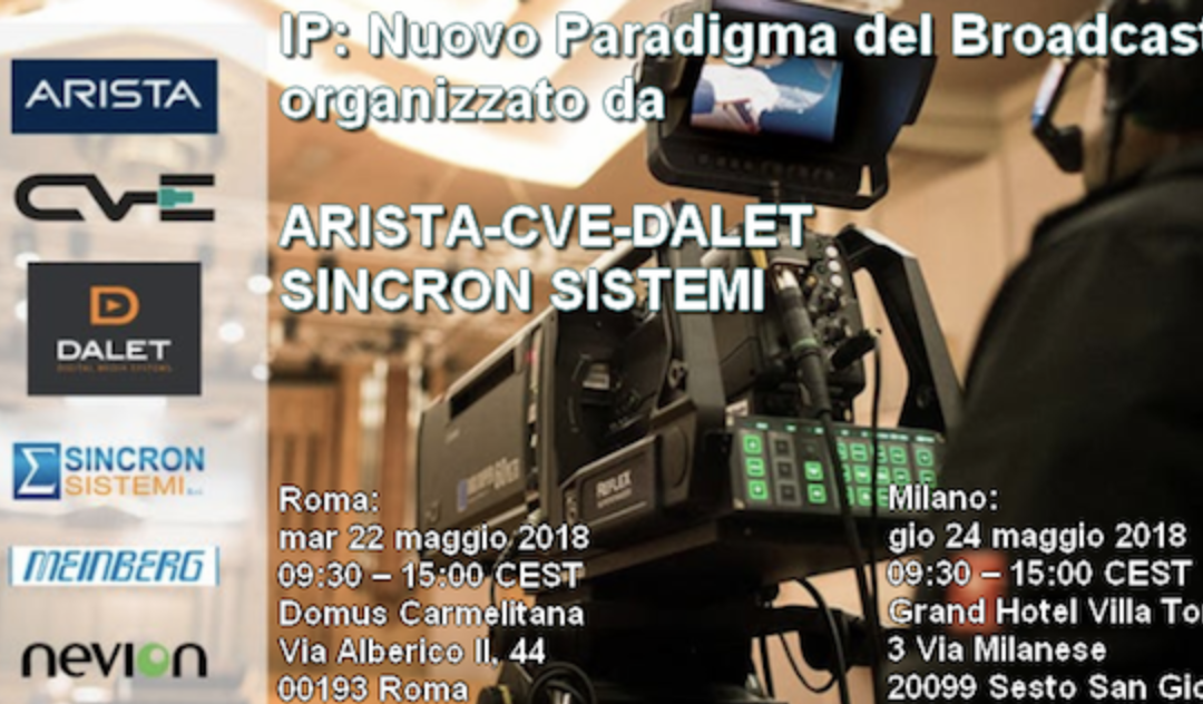 IP:Nuovo Paradigma del Broadcasting organizzato