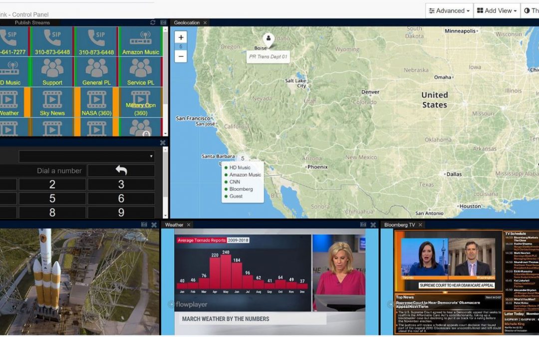 La piattaforma software VLink consente alle emittenti di lavorare da remoto