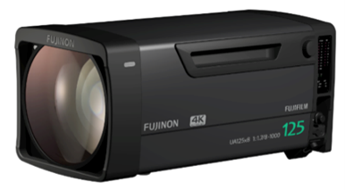 FUJINON UA125X8BESM: obiettivo broadcast 4K con il più elevato rapporto di zoom al mondo pari a 125X