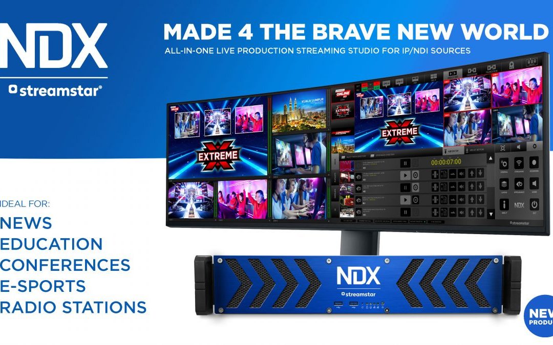 Streamstar NDX – Studio di produzione live