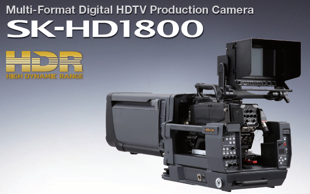 HDTV Broadcast, telecamera da outdoor e da studio con HDR, 4K SDI up-sampled e video su IP.