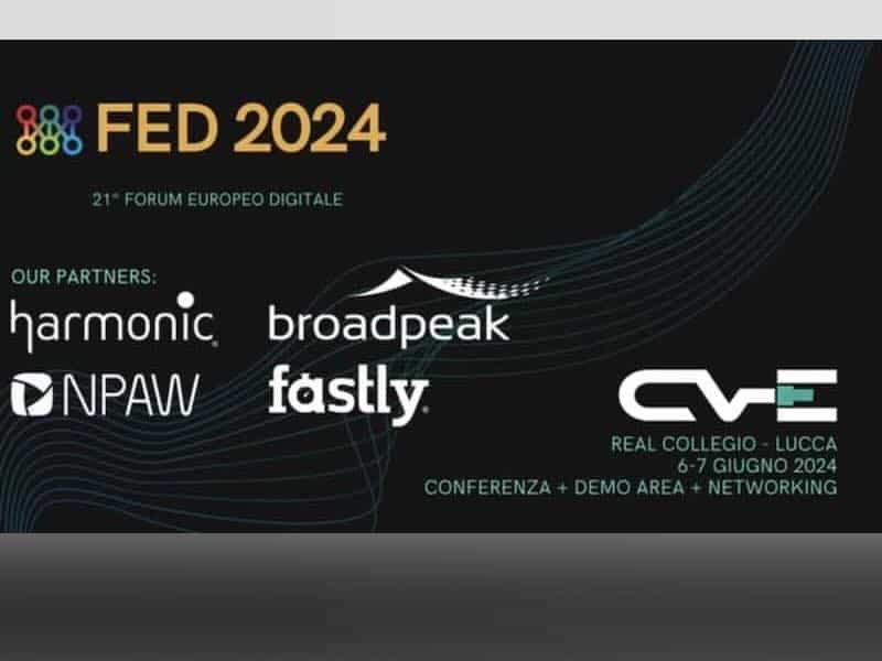 CVE, Communication Video Engineering, al Forum Europeo Digitale 2024