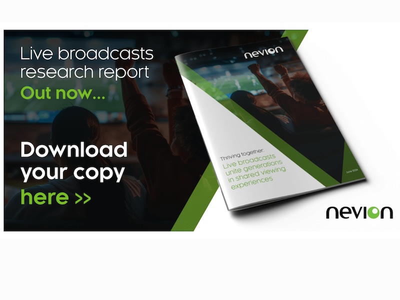 Sondaggio Nevion: La trasmissione di eventi live…