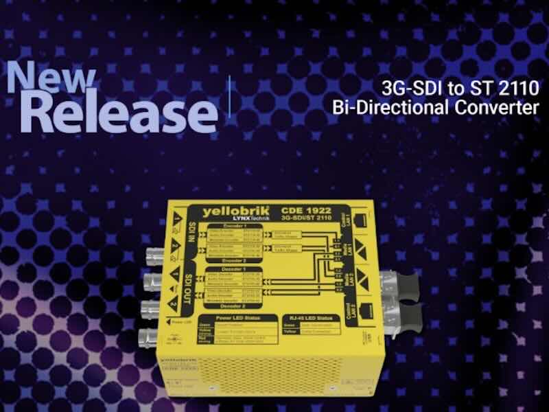 CVE Connect e LYNX Technik: ponti trasparenti tra workflow SDI e IP.